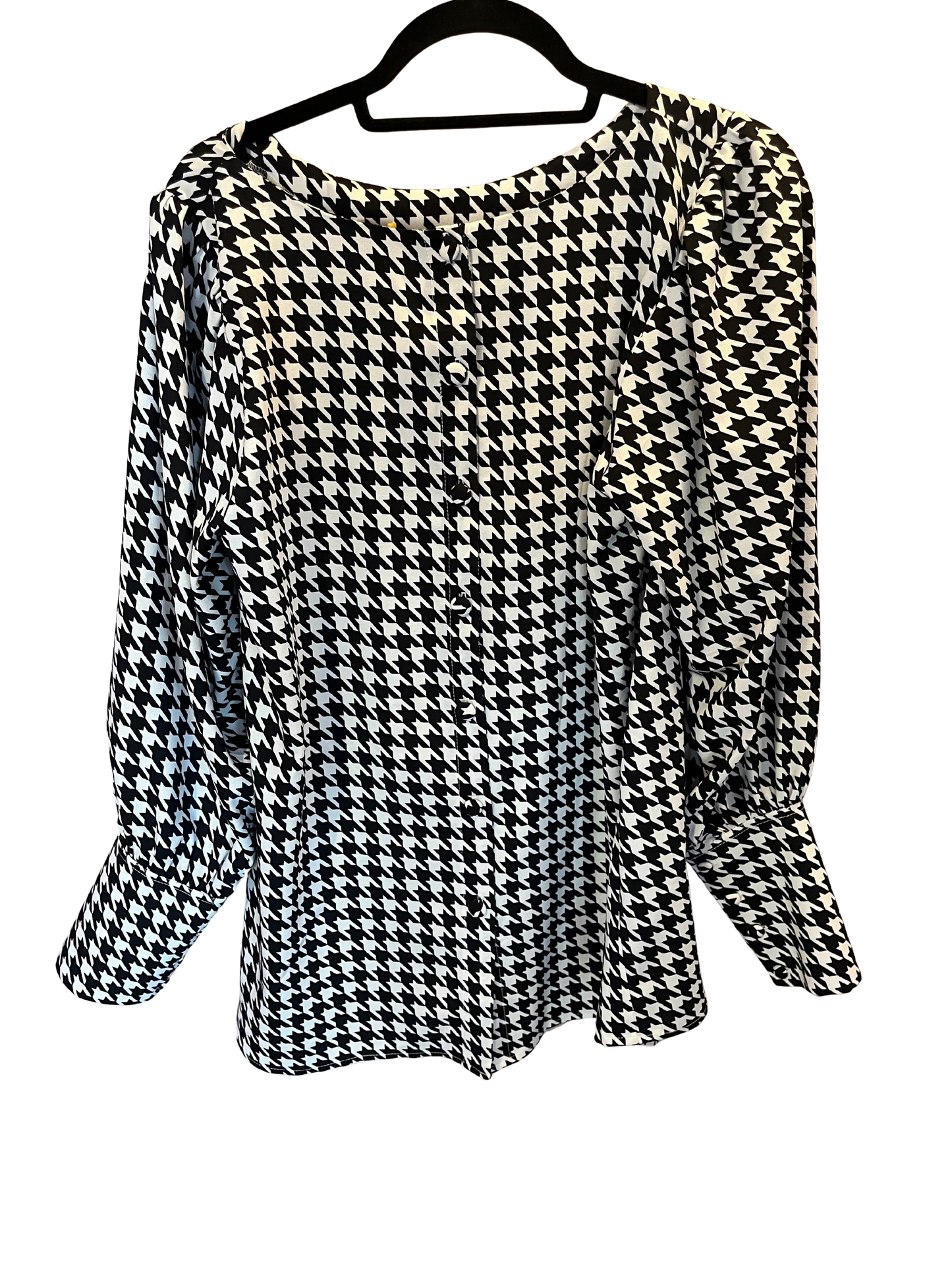 Black And White Blouse Sample