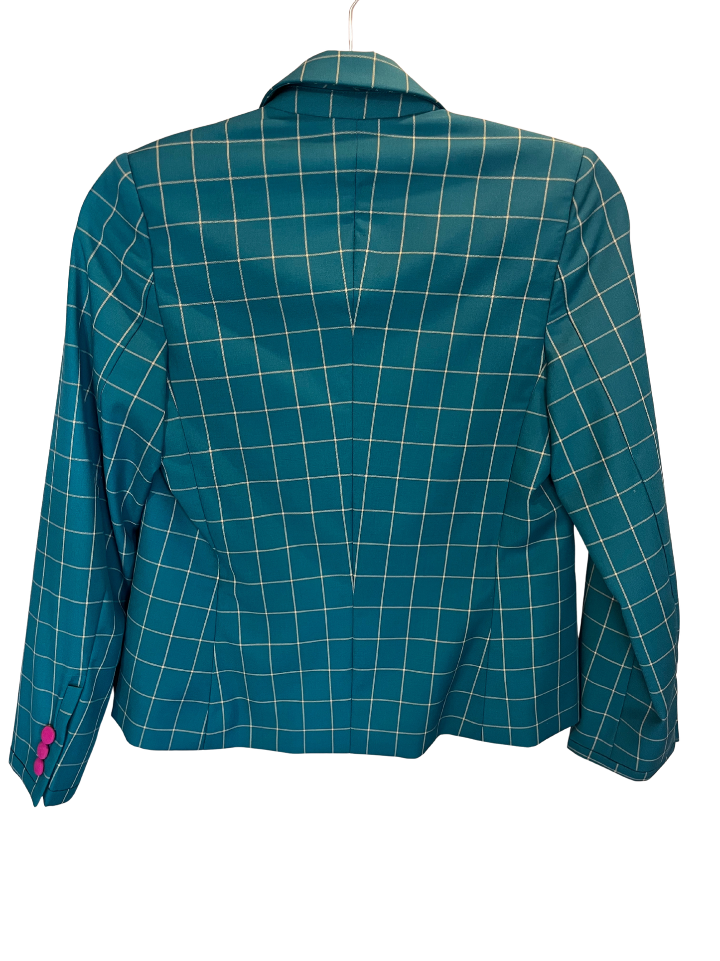 Dark Green Checkered Jacket Sample