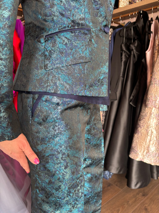 Brocade Double Lapel Suit