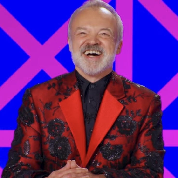 Graham Norton Drag race jacket (red)