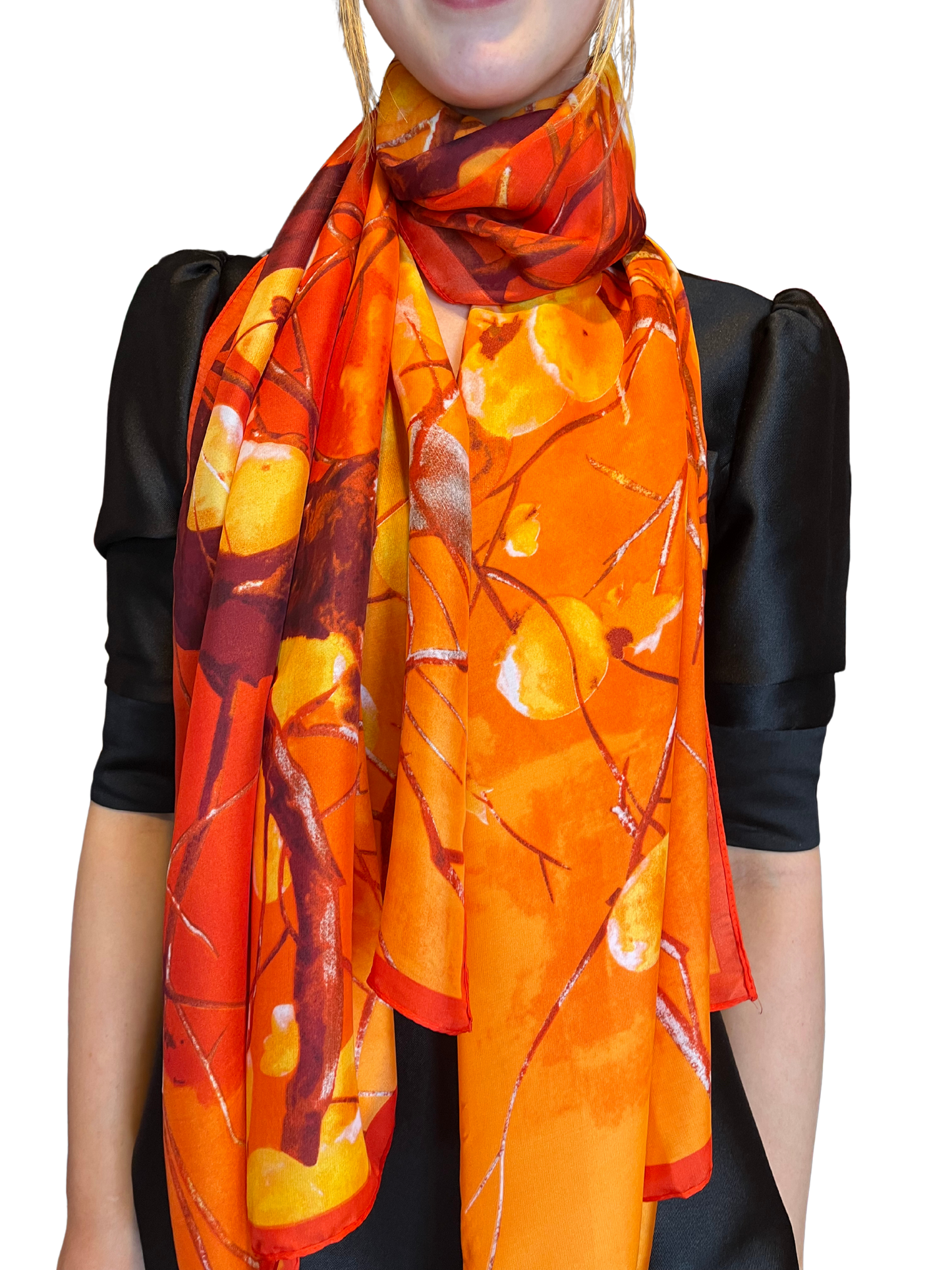 Orange print
