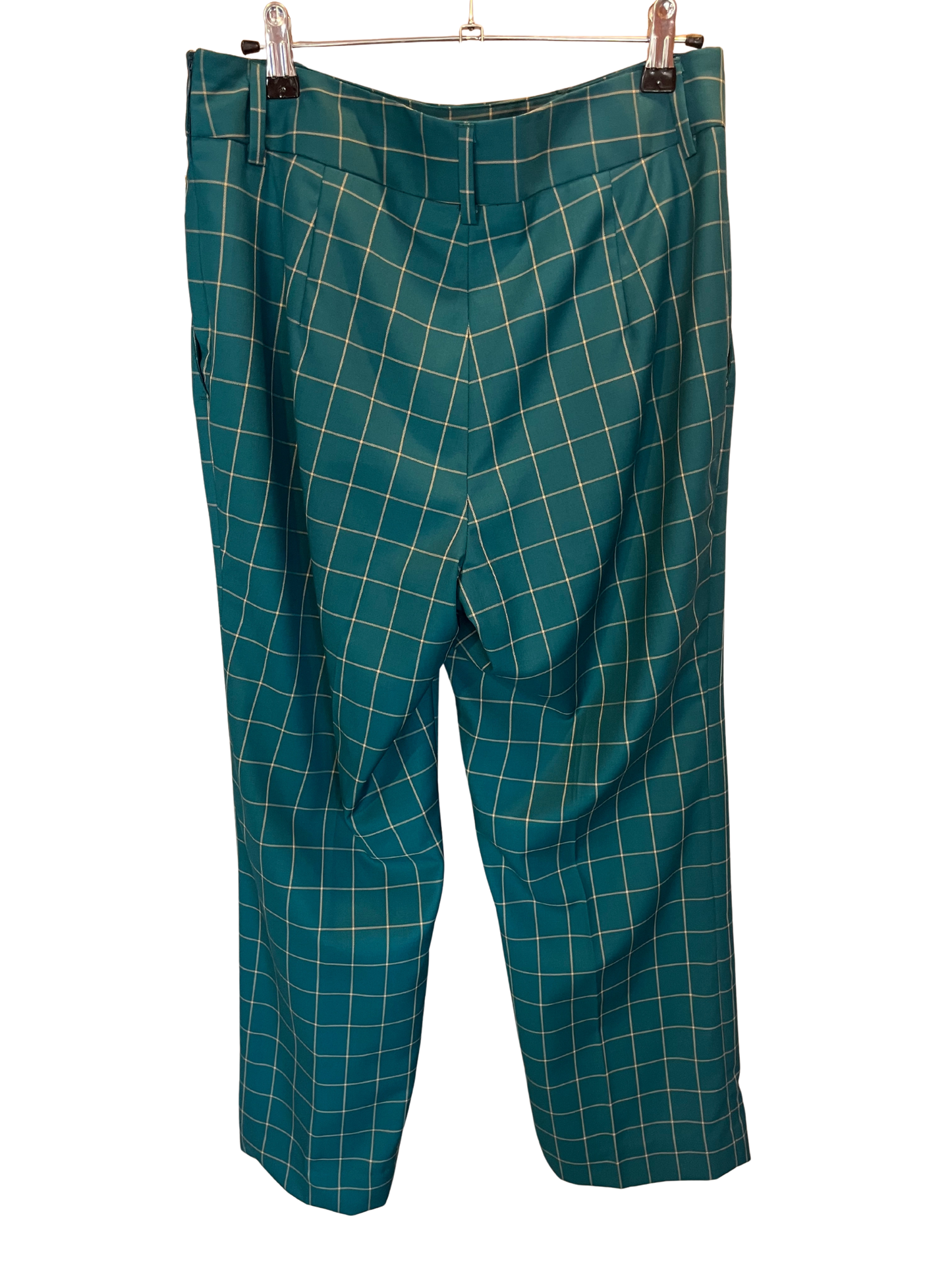 Dark Green Checkered Trouser Sample