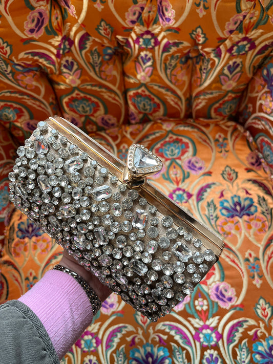 Multi Jewel Clutch Bag