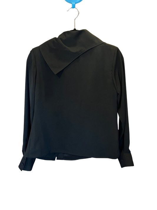 Black Silk Shirt Sample