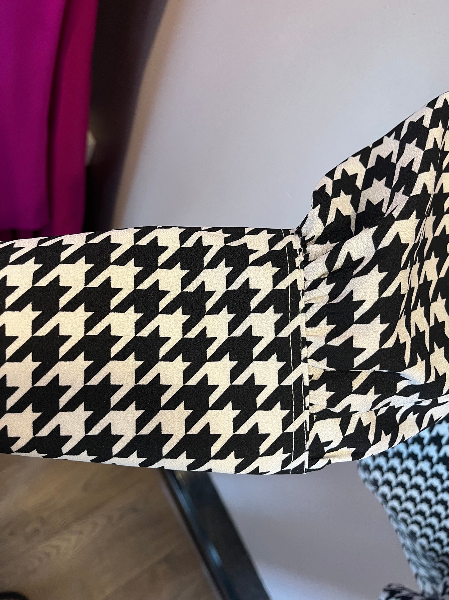Black And White Blouse Sample