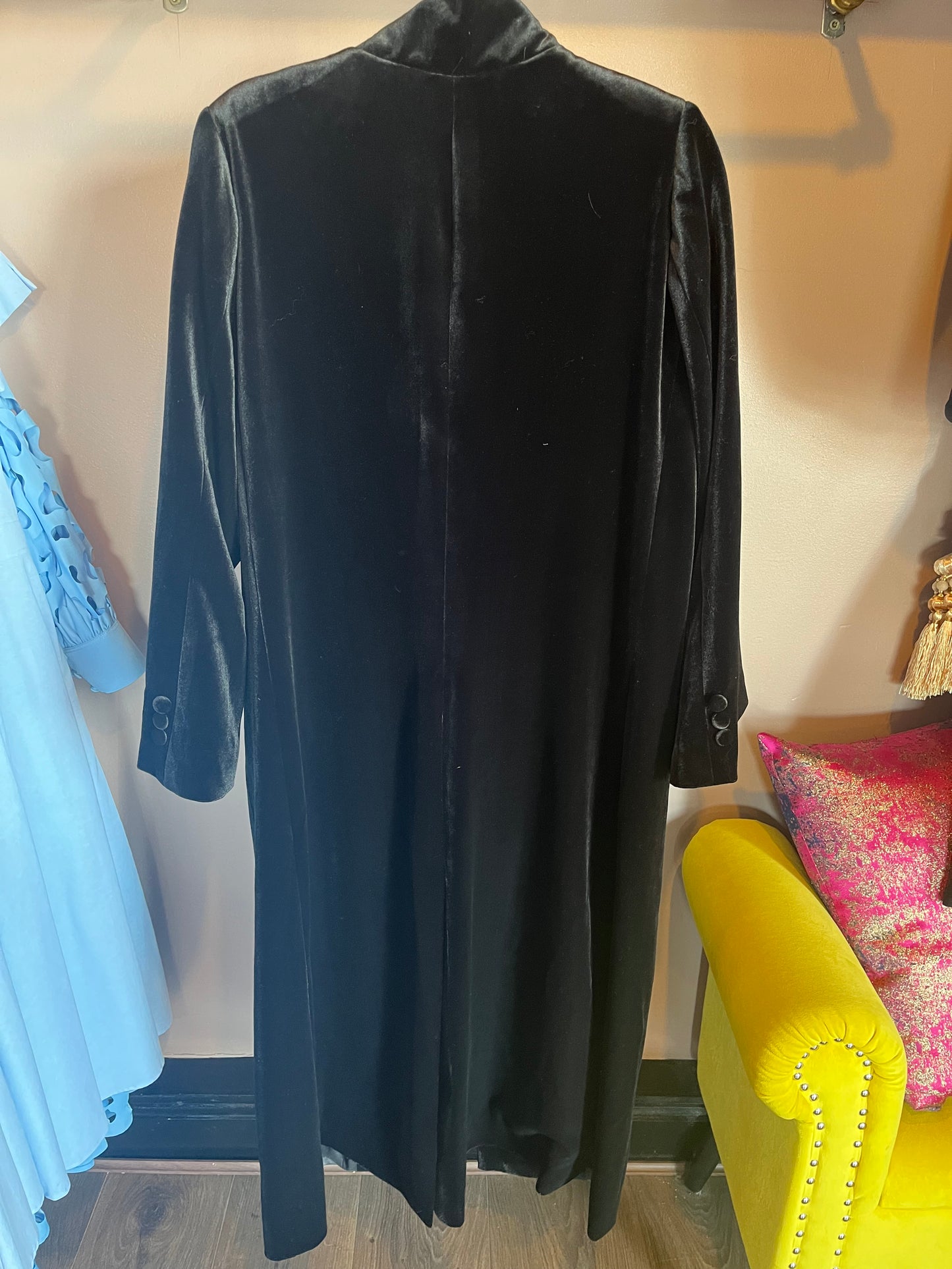 Black Velvet Sample Coat