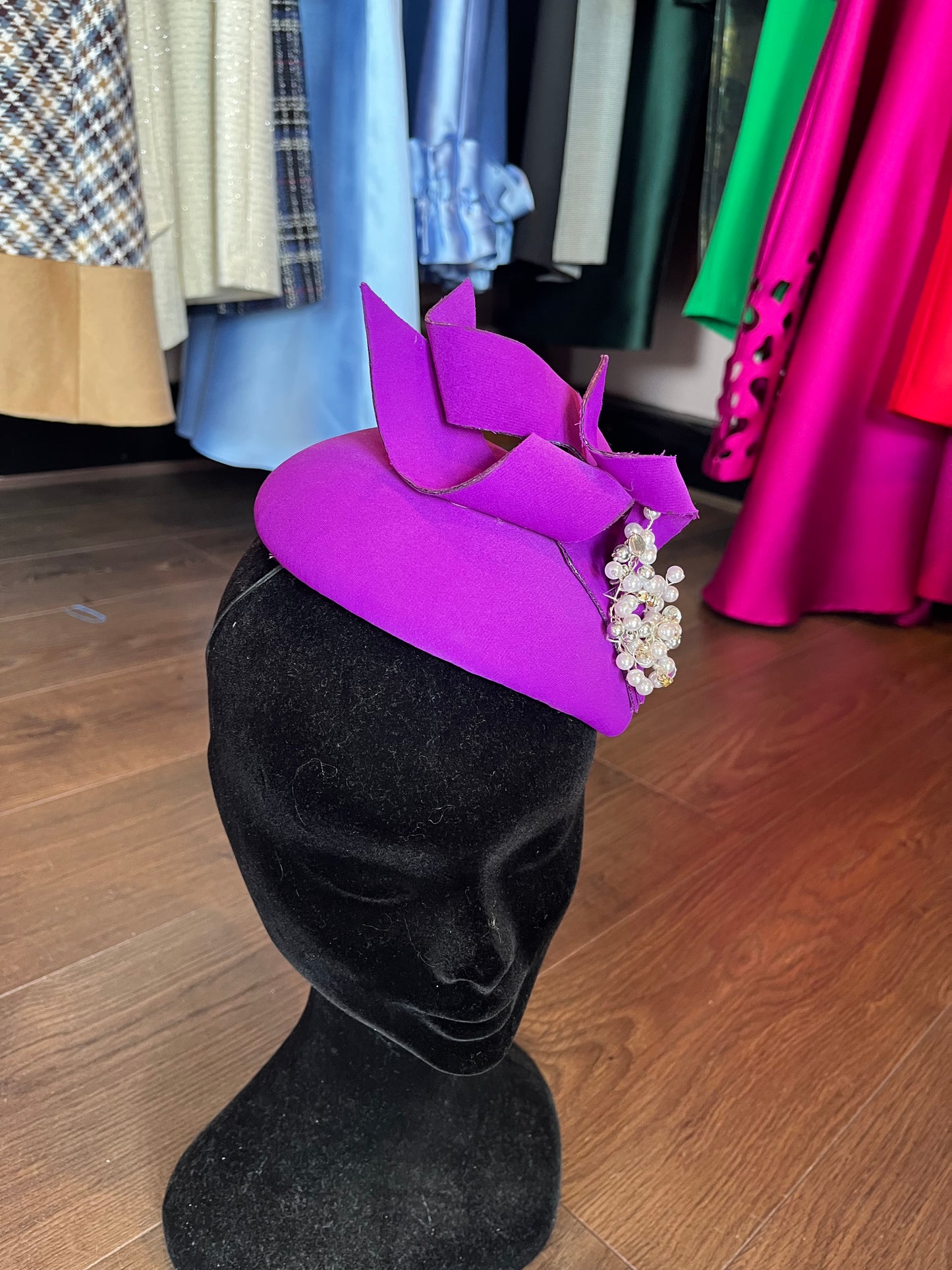 Purple Headpiece