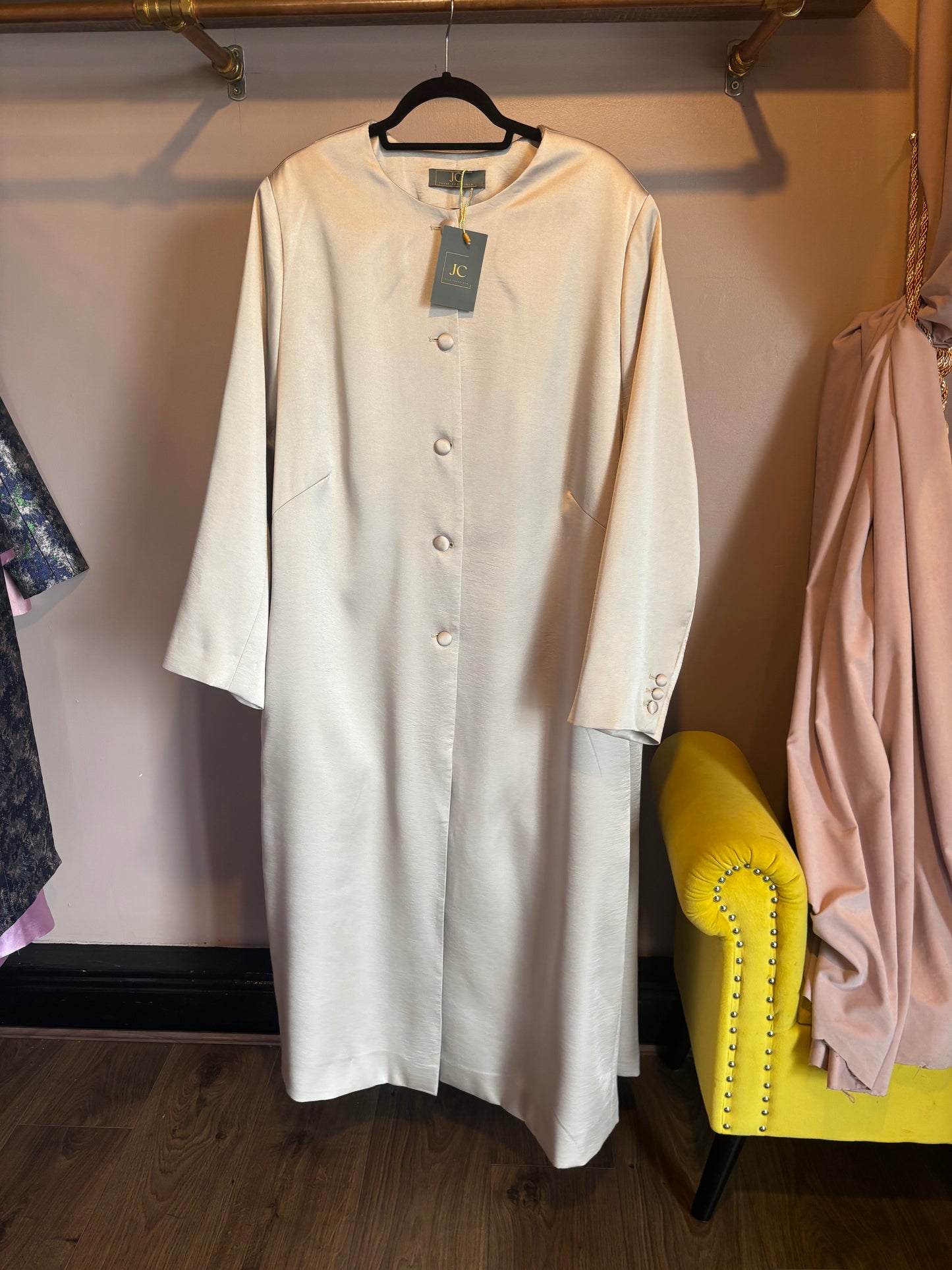 Silk coat size 18-20