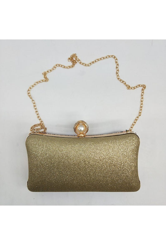 Multi Embellished Clutch Bag