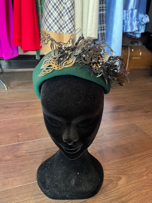 Green crown headpiece