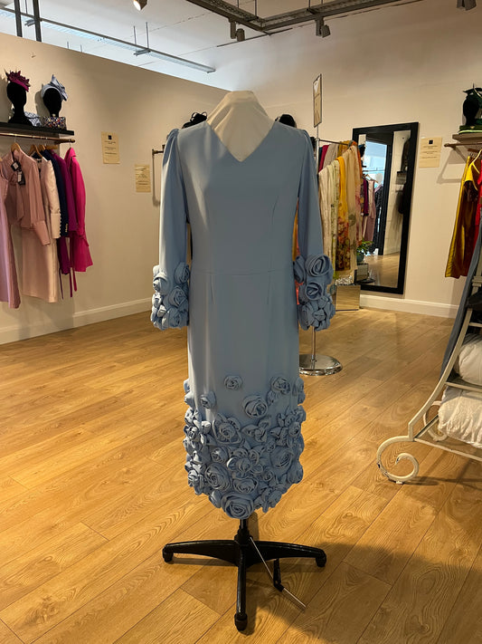Flower Baby Blue Sample