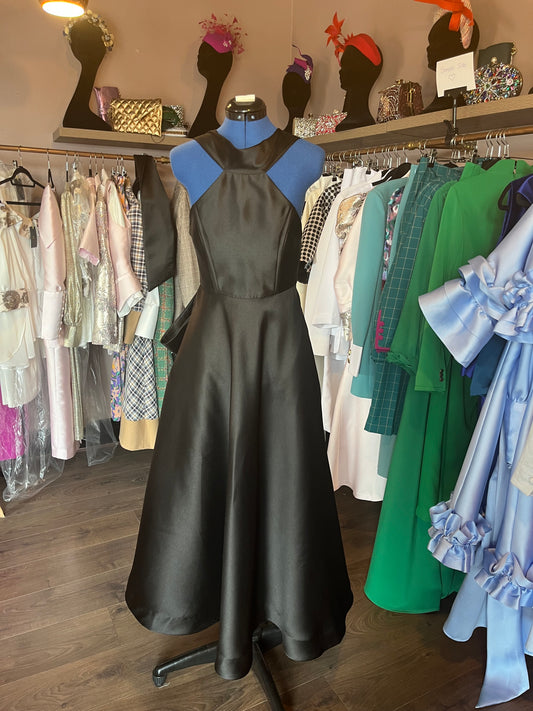 Black Bamboo Silk Sample Gown