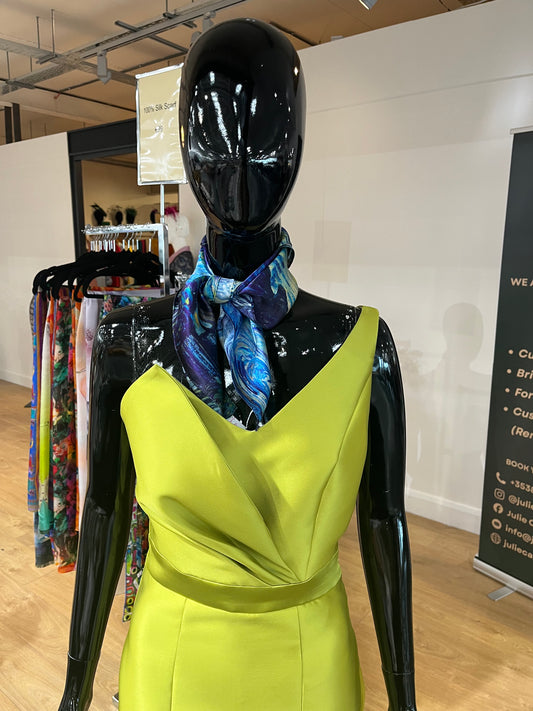 Art Scene Square Silk Scarf