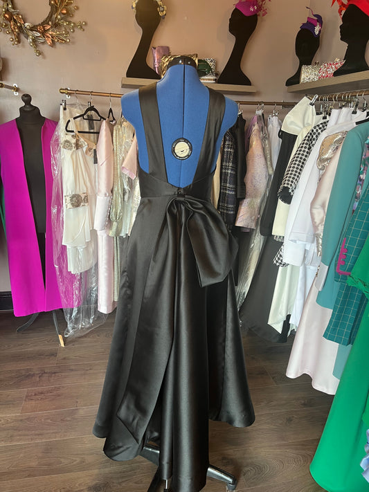 Black Bamboo Silk Sample Gown