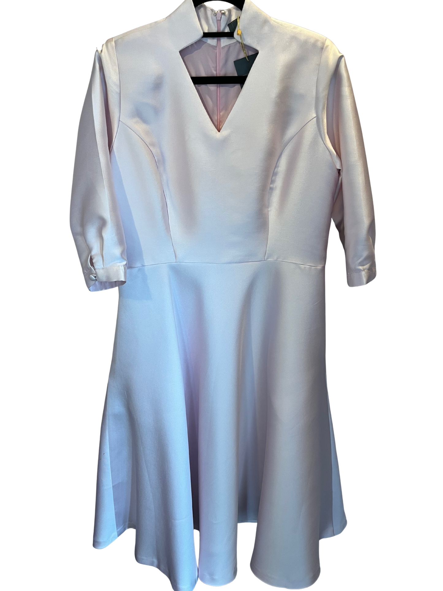 Pink Bamboo Silk Sample Dress