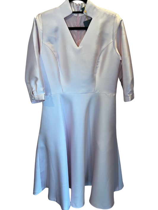 Pink Bamboo Silk Sample Dress