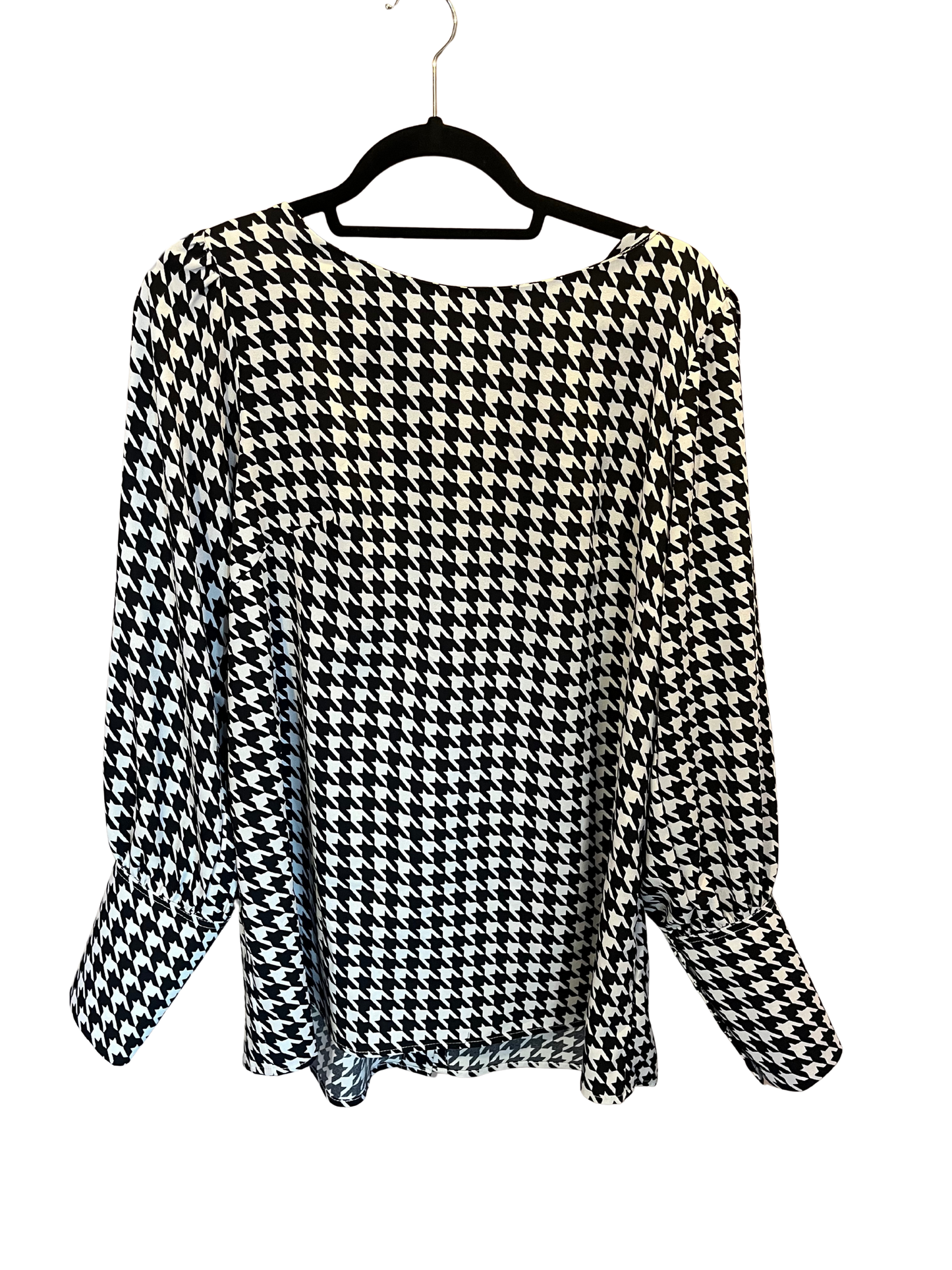 Black And White Blouse Sample