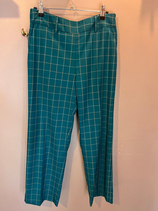Dark Green Checkered Trouser Sample