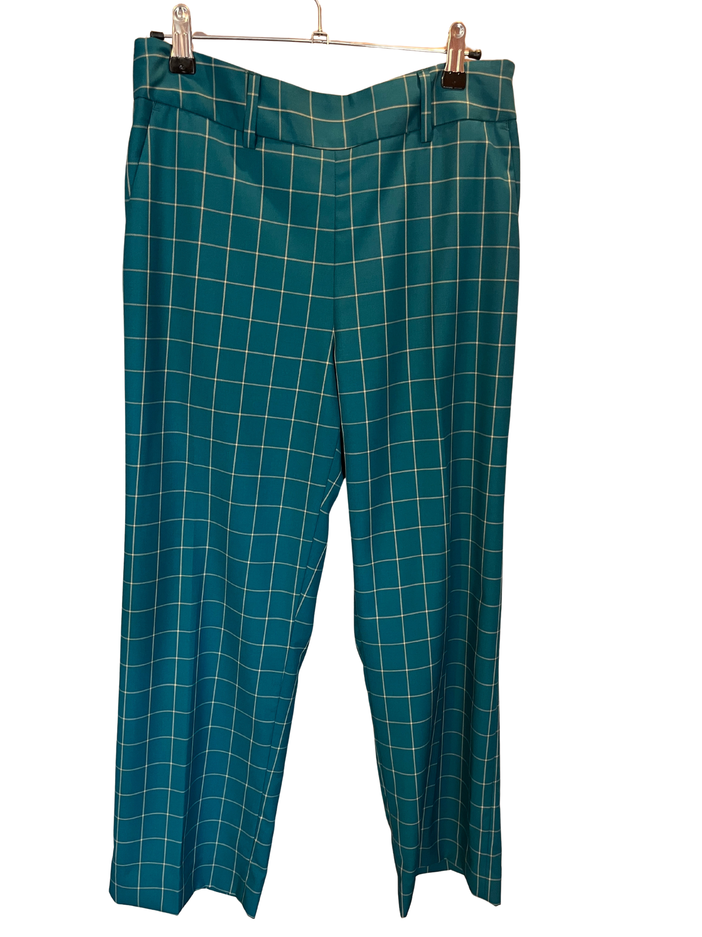 Dark Green Checkered Trouser Sample