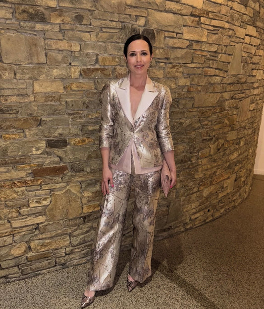 Brocade 2 Piece Suit