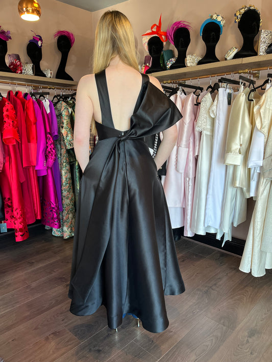 Black Bamboo Silk Sample Gown