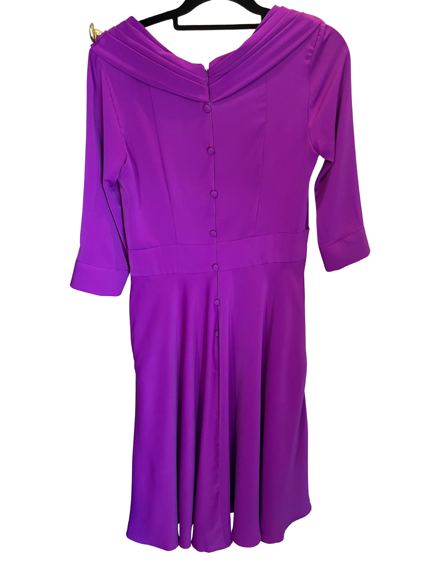 Purple Silk Sample Dress