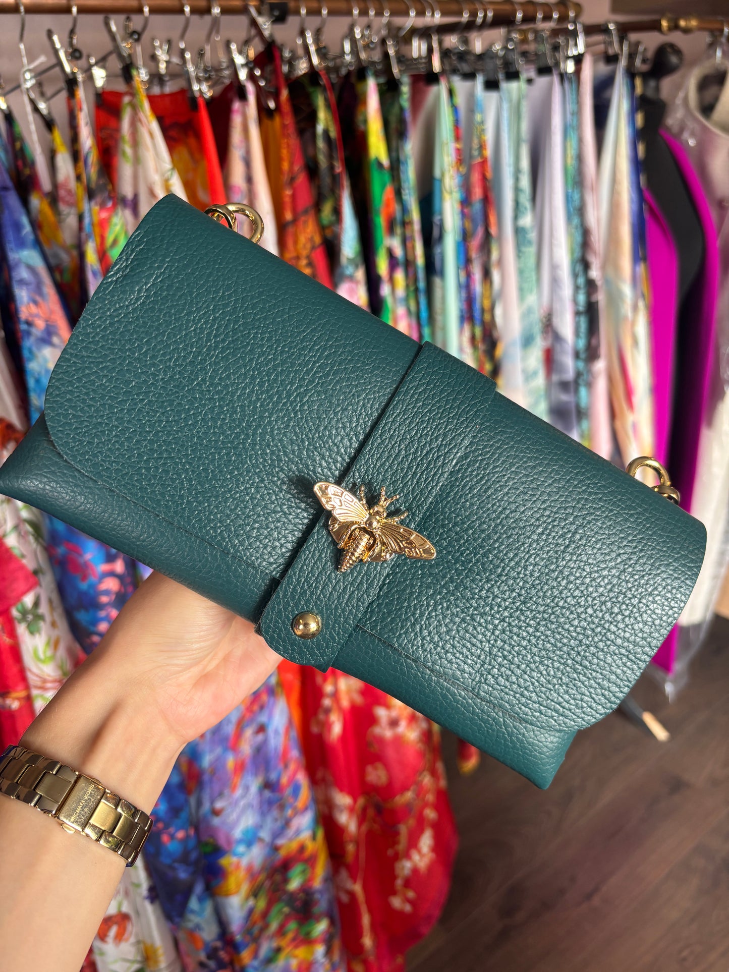 Leather Wasp Bag