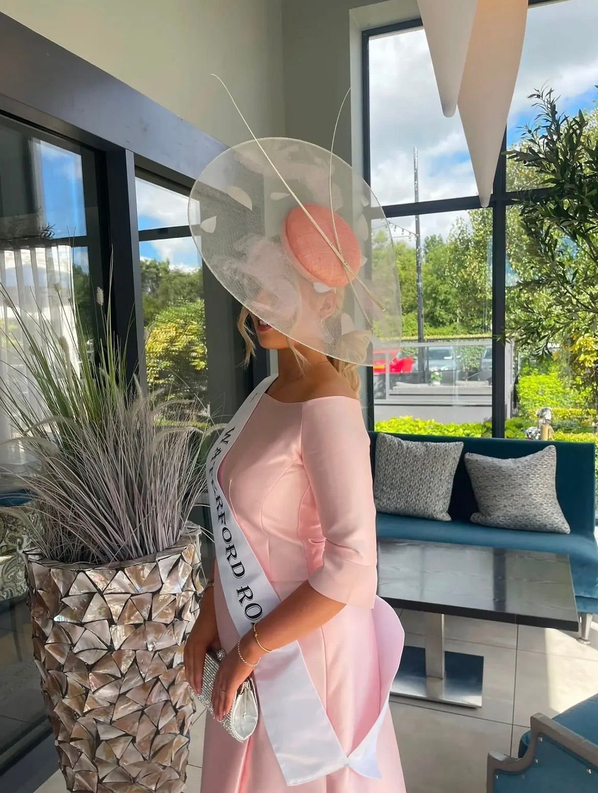 Peach Bamboo Silk Sample