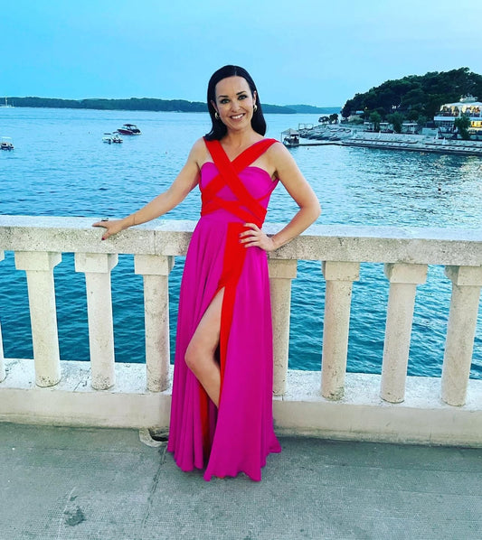 Carlotta silk dress