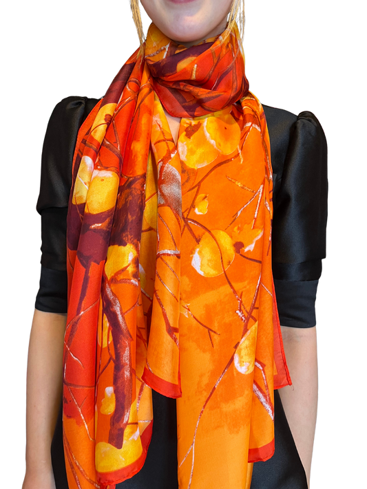 Orange print