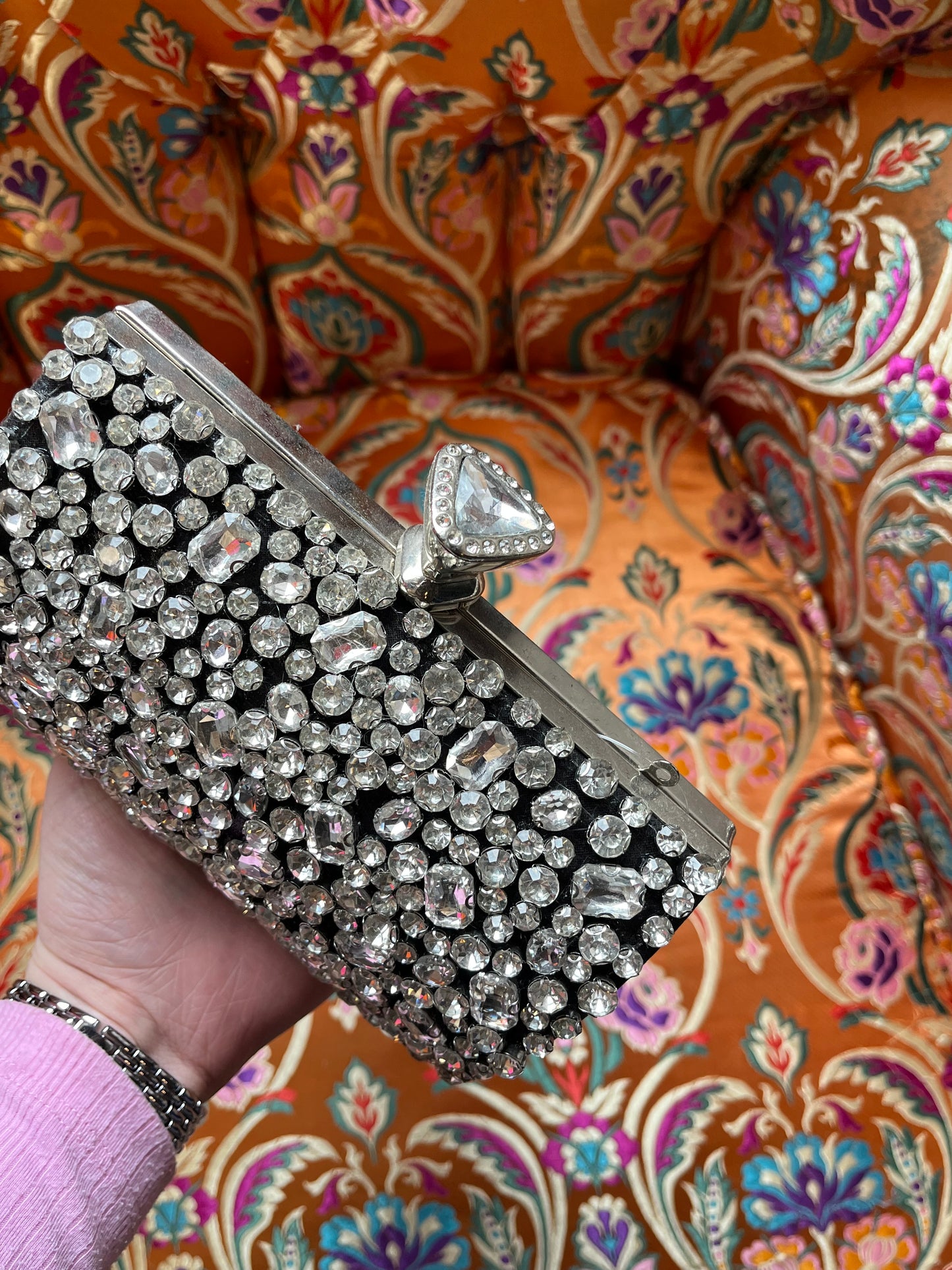 Multi Jewel Clutch Bag