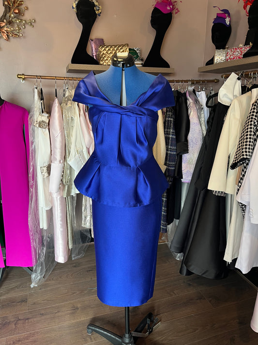 Blue Silk Sample