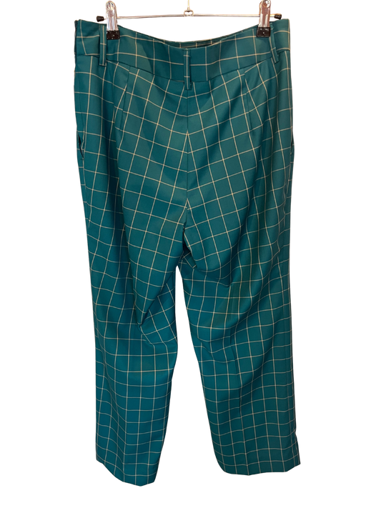 Dark Green Checkered Trouser Sample