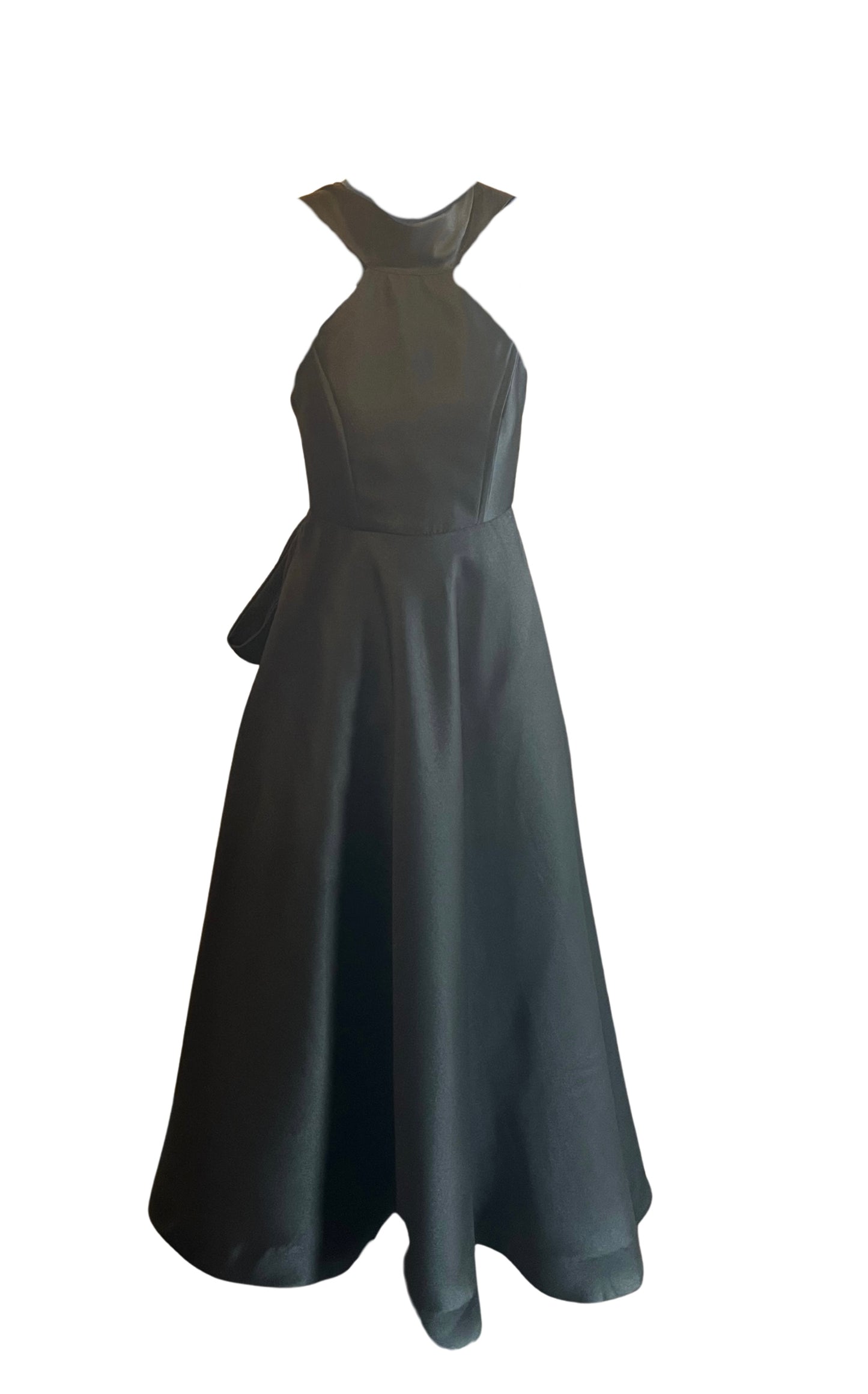 Black Bamboo Silk Sample Gown