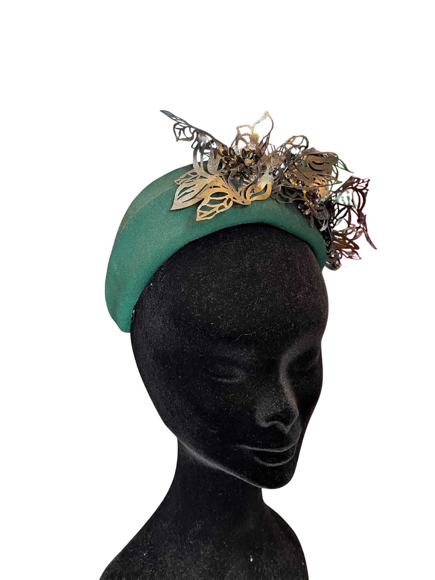 Green crown headpiece