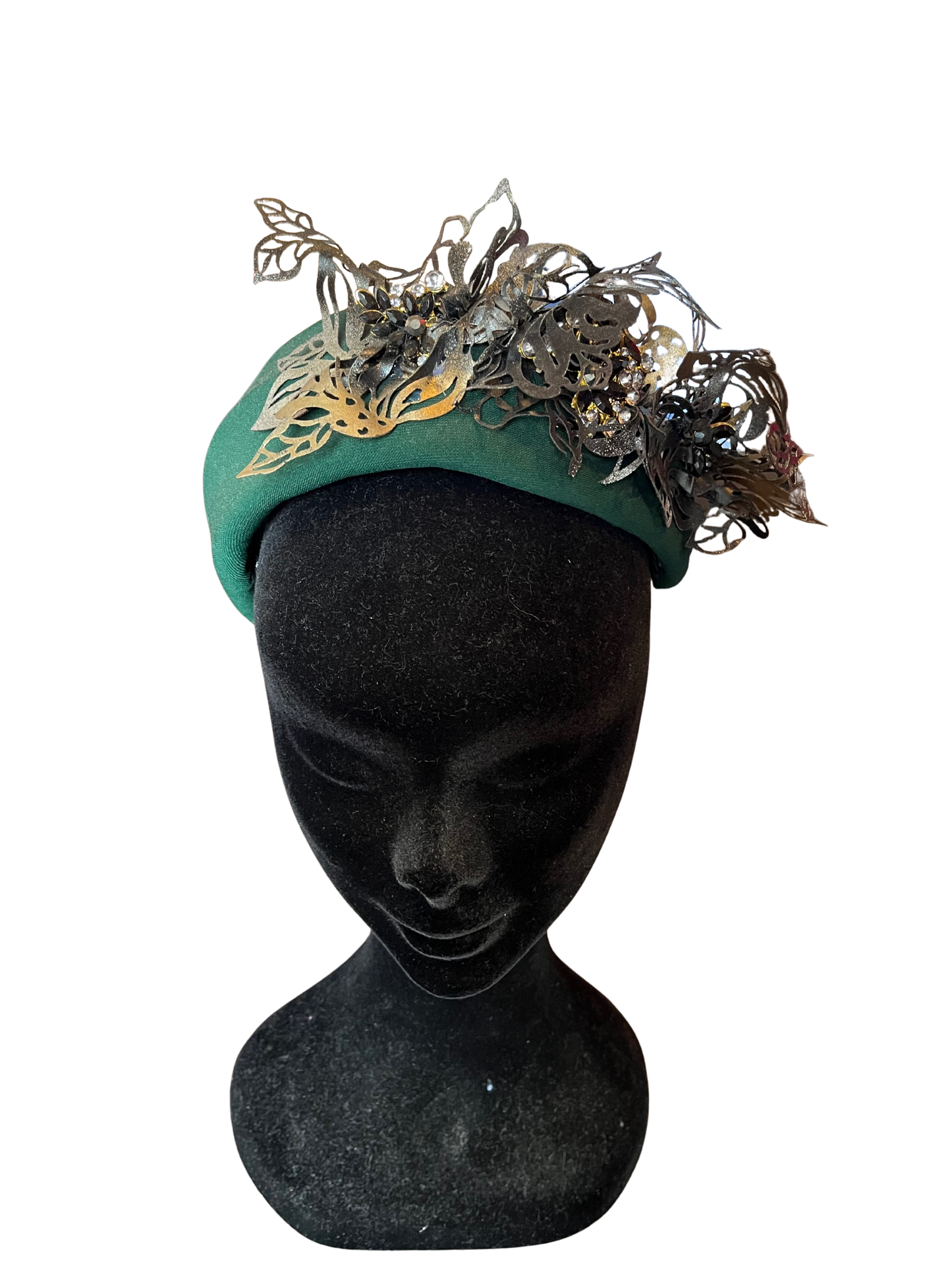 Green crown headpiece
