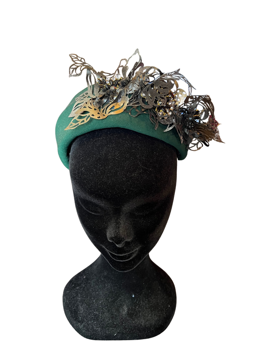 Green crown headpiece