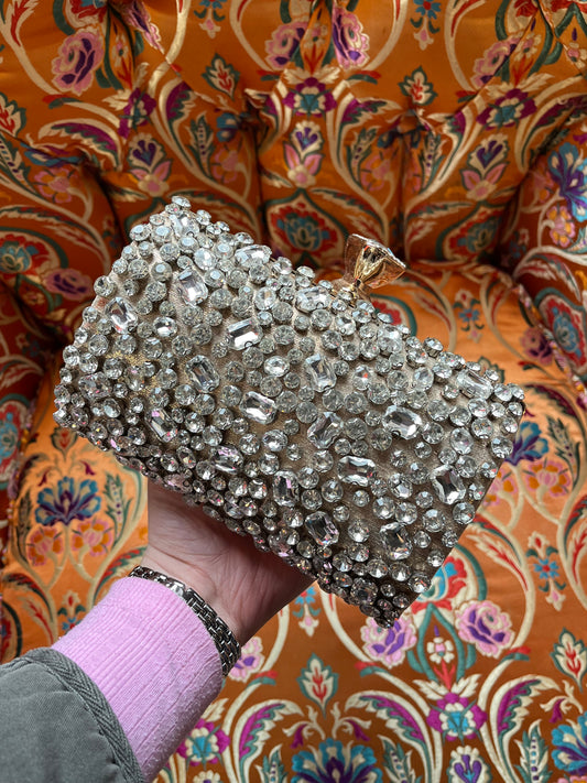Multi Jewel Clutch Bag