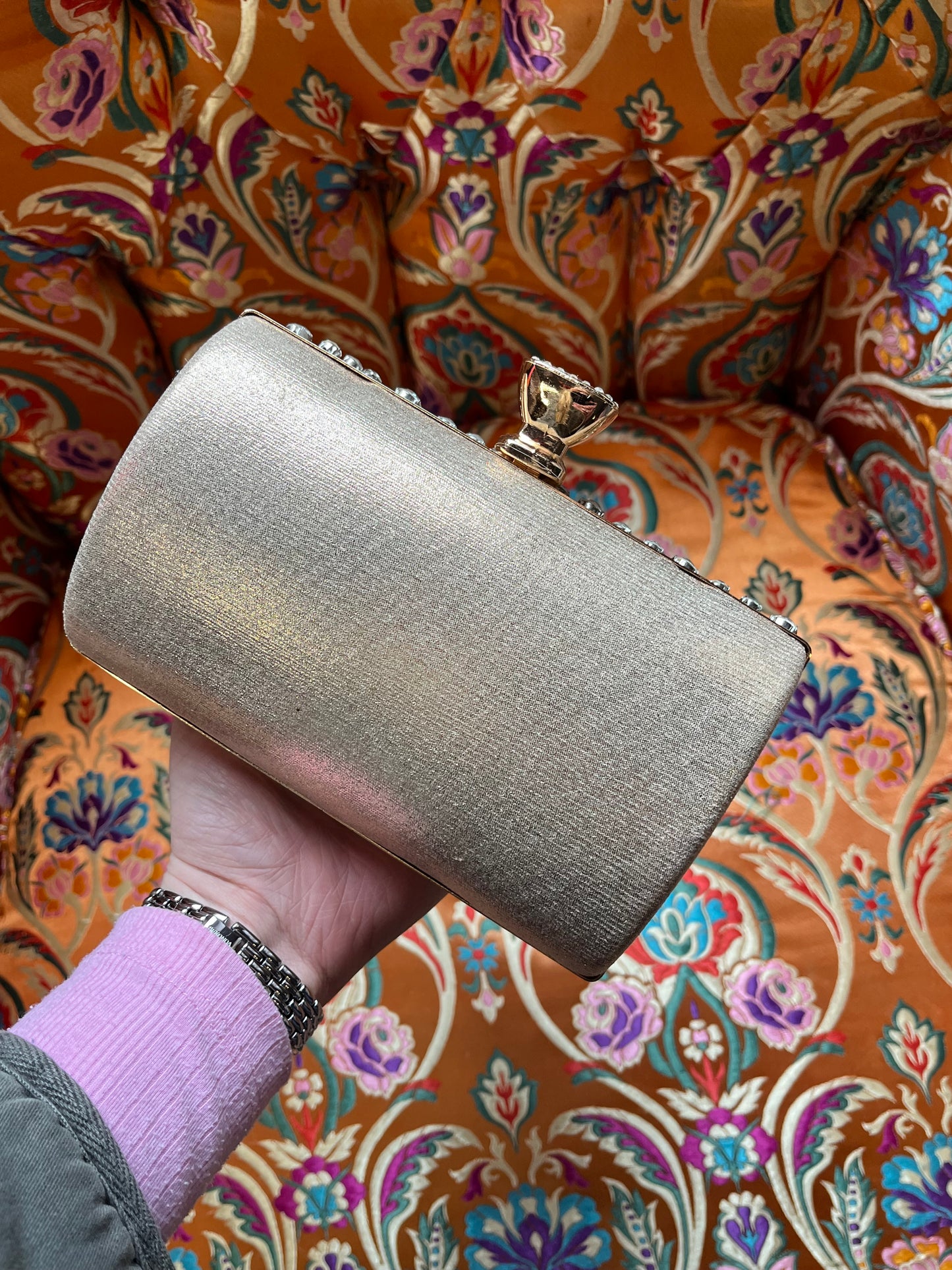 Multi Jewel Clutch Bag