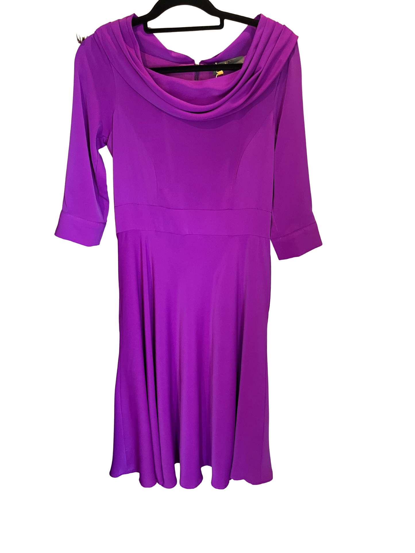 Purple Silk Sample Dress