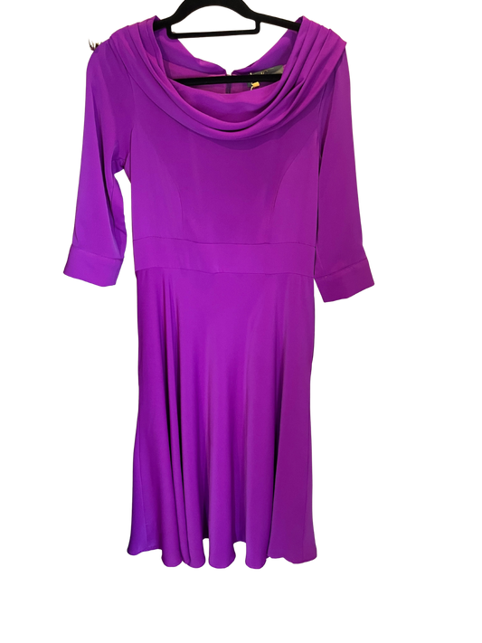 Purple Silk Sample Dress
