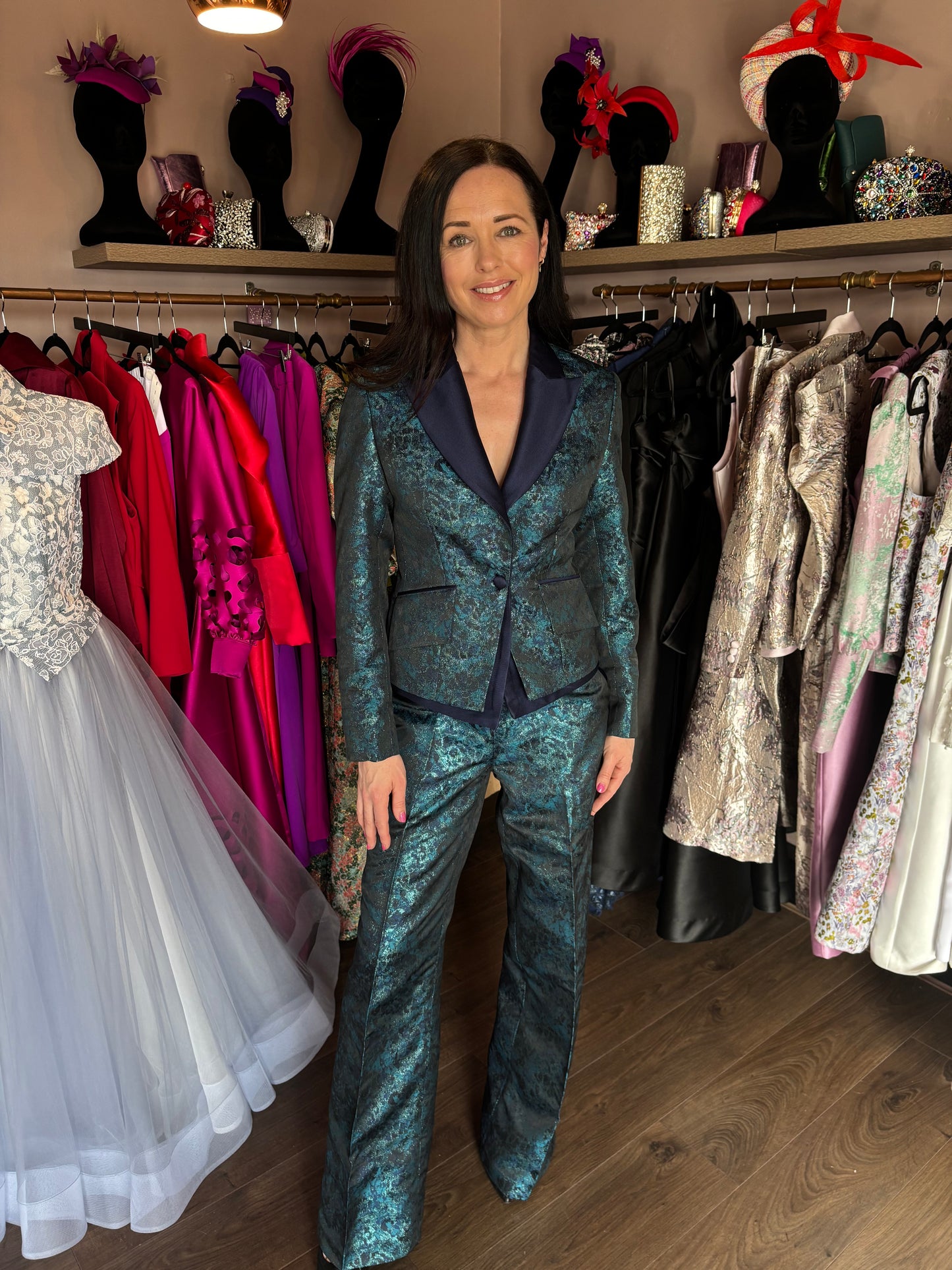 Brocade Double Lapel Suit