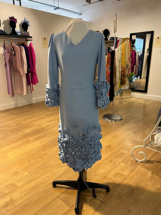 Flower Baby Blue Sample