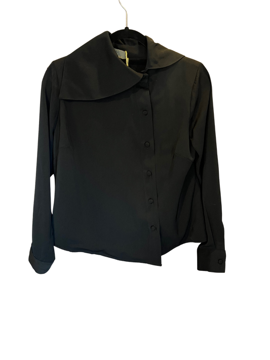 Black Silk Shirt Sample