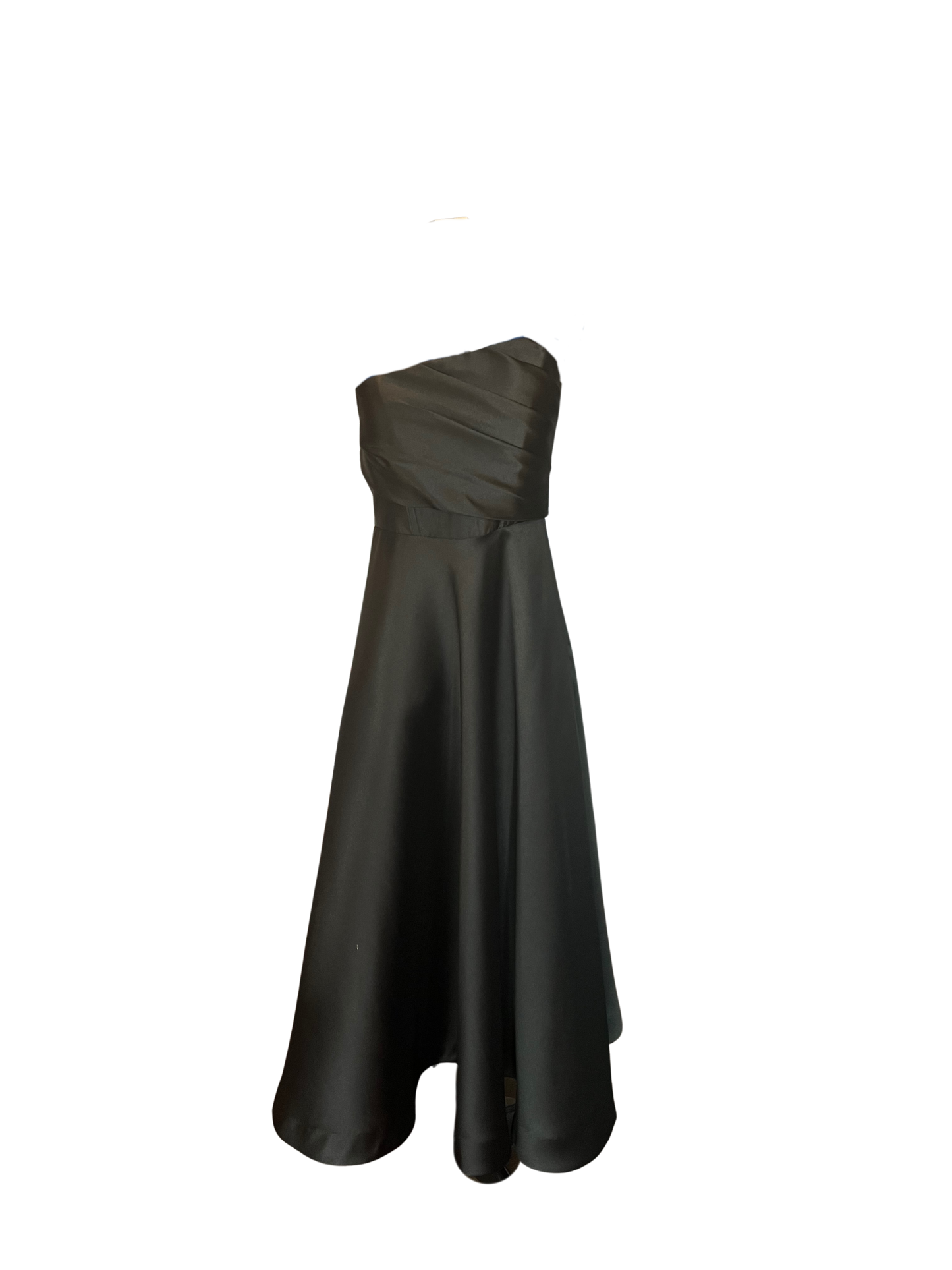 Black Sample Strapless Gown