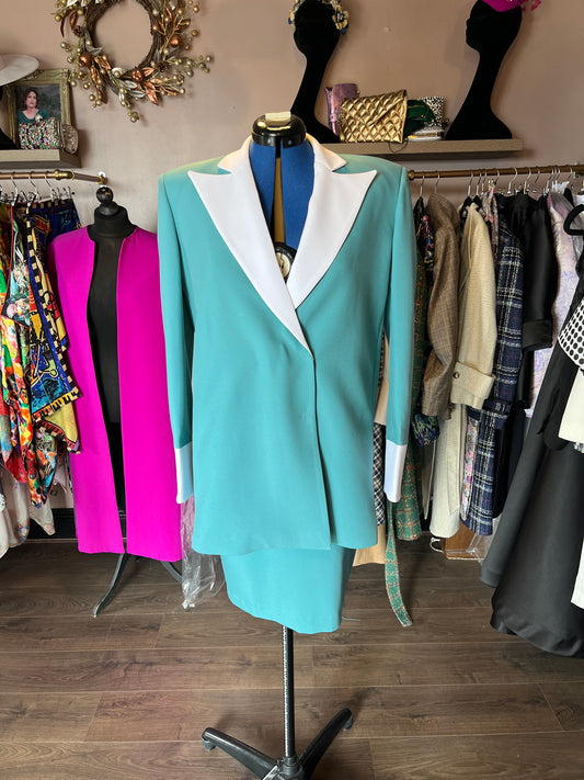 Teal Suit Sample
