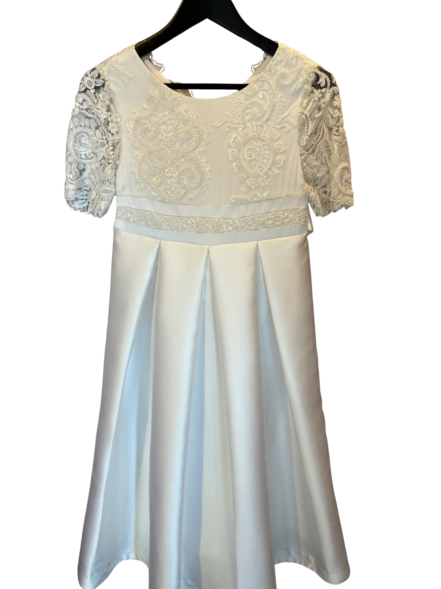 White Girls Dress Sample