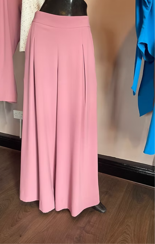 Tailored palazzo trousers
