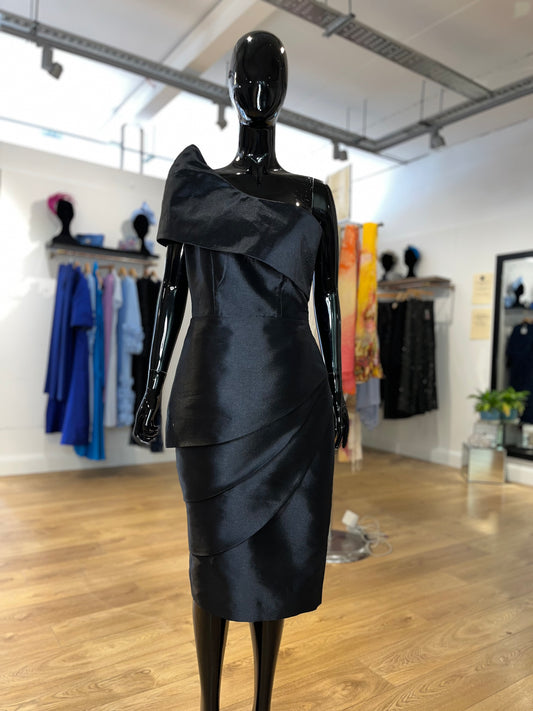 Bamboo Silk One Shoulder Dress