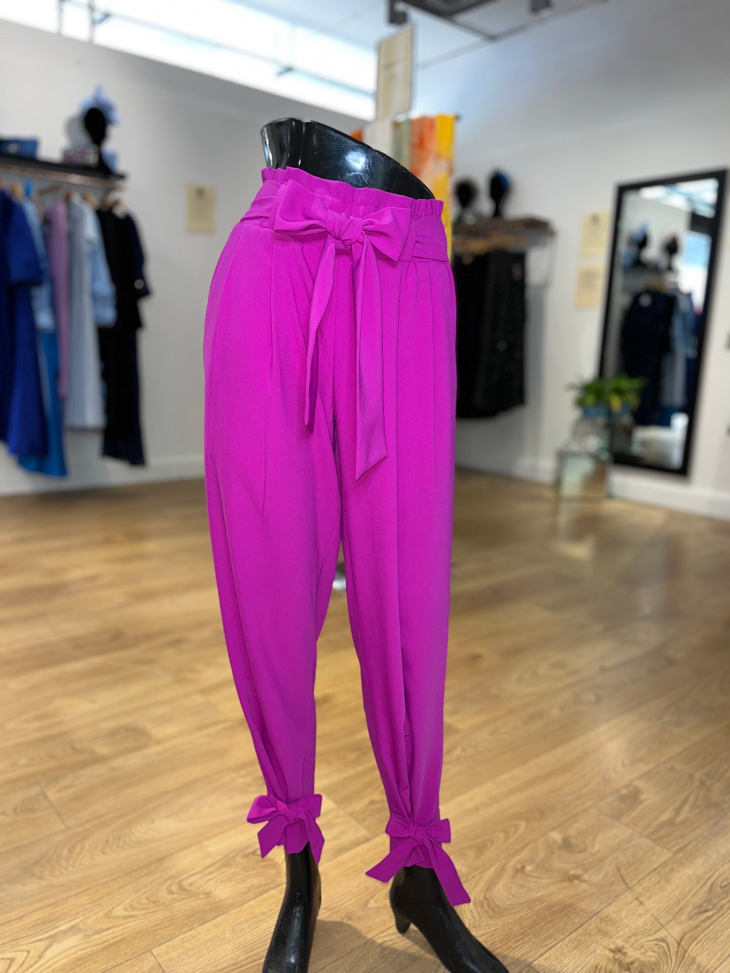 Tie Leg Trousers